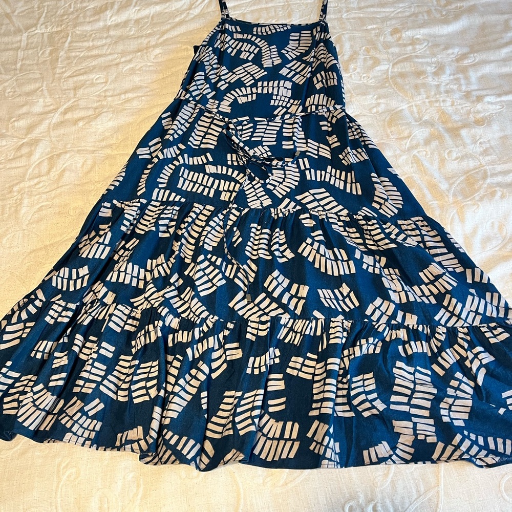 City Chic Spaghetti strap tiered dress. Contemporary design. Great casual look
